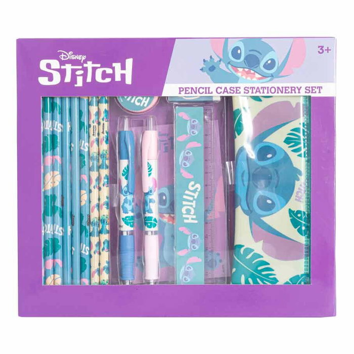 CYP BRANDS Blister Papeleria Stitch Disney 14 Piezas con Cuaderno, Estuche, Lápices, Bolígrafos y Más CYP BRANDS Blister Papeleria Stitch Disney 14 Piezas con Cuaderno, Estuche, Lápices, Bolígrafos y Más