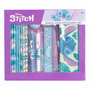 CYP BRANDS Blister Papeleria Stitch Disney 14 Piezas con Cuaderno, Estuche, Lápices, Bolígrafos y Más
