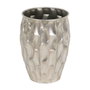 Ixia Macetero Decorativo de Metal Plata 30 x 30 x 44,50 cm