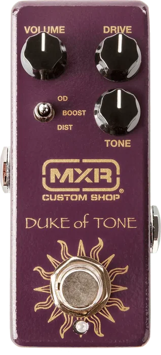 MXR CSP039 Custom Overdrive "Duke Of Tone" Pedal de Guitarra