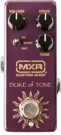 MXR CSP039 Custom Overdrive "Duke Of Tone" Pedal de Guitarra