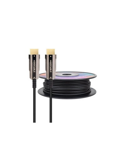 Nanocable Cable HDMI V2.0 AOC 4K@60Hz 18Gbps 40 m Negro