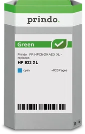 Prindo Cartucho de tinta Cian Green XL PRIHPCN054AEG