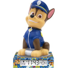 KIDS LICENSING Lámpara 3D Despertador Patrulla Canina Paw Patrol 22.9x13x13cm