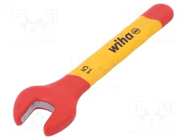 WIHA Llave plana aislada unilateral de 15 mm