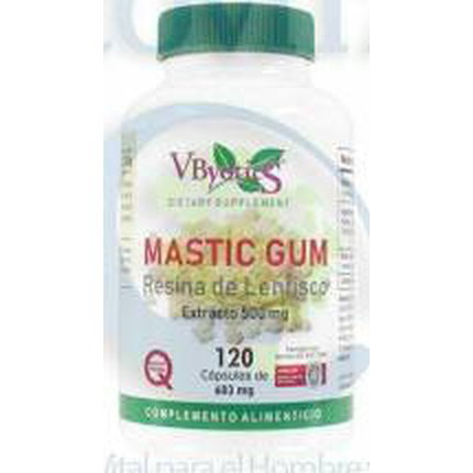 VBYOTICS MASTIC GUM Resina de Lentisco 120 Cápsulas VBYOTICS MASTIC GUM Resina de Lentisco 120 Cápsulas