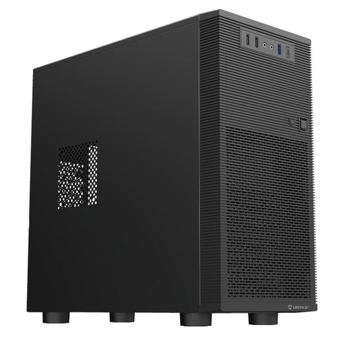 UNYKA Aero C15 Micro-ATX con Fuente 500W Negro UNYKA Aero C15 Micro-ATX con Fuente 500W Negro