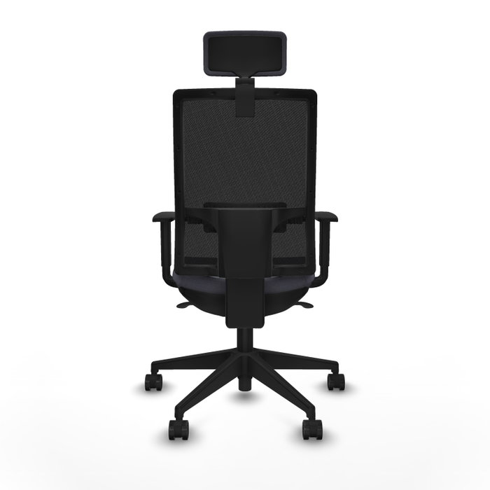 PIQUERAS Y CRESPO Silla de oficina Horna con mecanismo Sincro Gris oscuro y Negro PIQUERAS Y CRESPO Silla de oficina Horna con mecanismo Sincro Gris oscuro y Negro