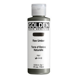 Golden Fluid Colores Acrílicos Tierra de Sombra Natural 118 ml
