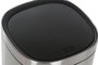 DKD Home Decor Papelera Inox PP 30x30x51 30L Touch Mate Plateado