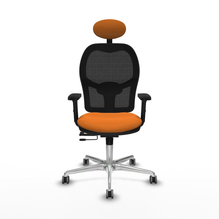 PIQUERAS Y CRESPO Silla de oficina Jorquera Naranja y Negro PIQUERAS Y CRESPO Silla de oficina Jorquera Naranja y Negro