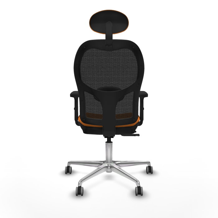 PIQUERAS Y CRESPO Silla de oficina Jorquera Naranja y Negro PIQUERAS Y CRESPO Silla de oficina Jorquera Naranja y Negro