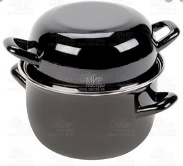 Mejillonera en Hierro Esmaltado de 26.5 cm - Orfebrería