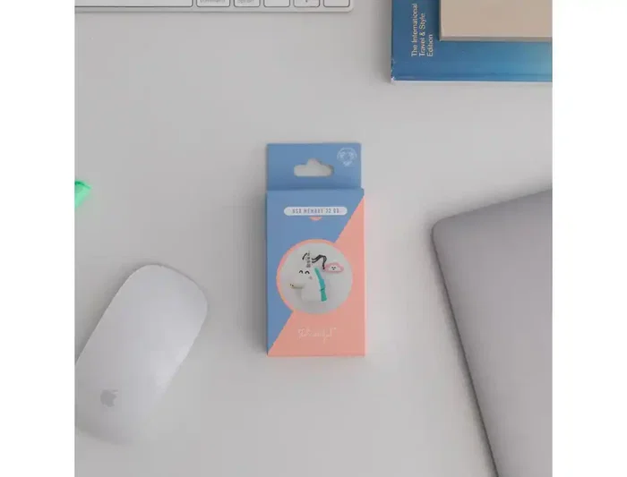 Mr. Wonderful Memoria USB 32GB Unicornio Llavero Pendrive Compatible con USB C