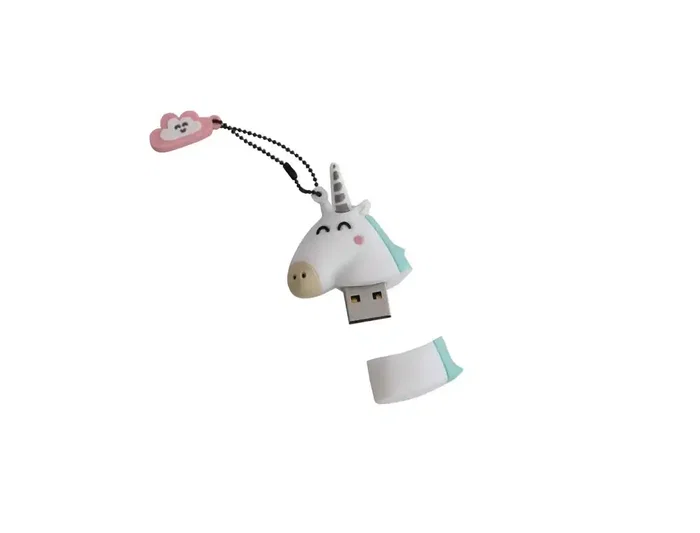 Mr. Wonderful Memoria USB 32GB Unicornio Llavero Pendrive Compatible con USB C