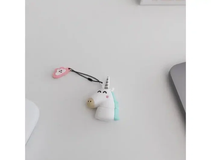 Mr. Wonderful Memoria USB 32GB Unicornio Llavero Pendrive Compatible con USB C