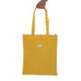 Bolsa de Compras Versa Corduroy Amarillo 40 x 33 cm