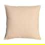 Cojín Beige 85%Algodón-15%Lino 50 X 50 cm (Set de 2)