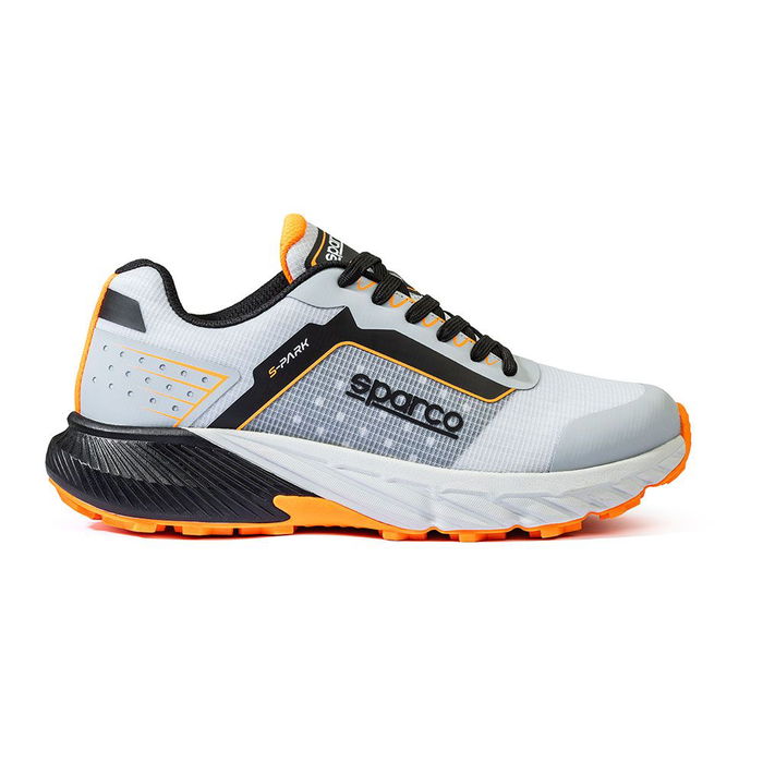 Sparco S-Park Salou Zapatillas Deportivas de Seguridad Talla 44, ESD S1P SRC FO HRO, Suela Antideslizante y Resistente al Calor, Tejido Transpirable