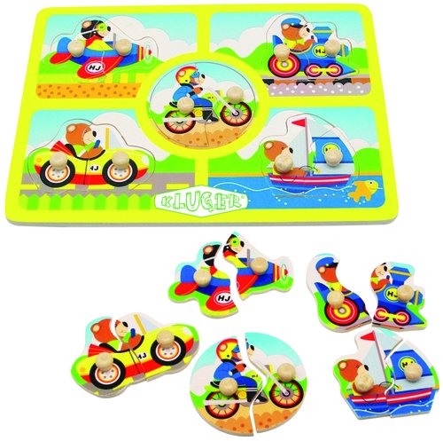 Juego Kluger Ensarte 10 Piezas Vehiculos Juego Kluger Ensarte 10 Piezas Vehiculos