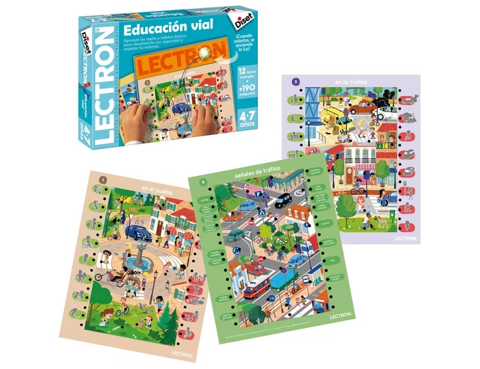 Diset Juego didáctico Lectron educación vial