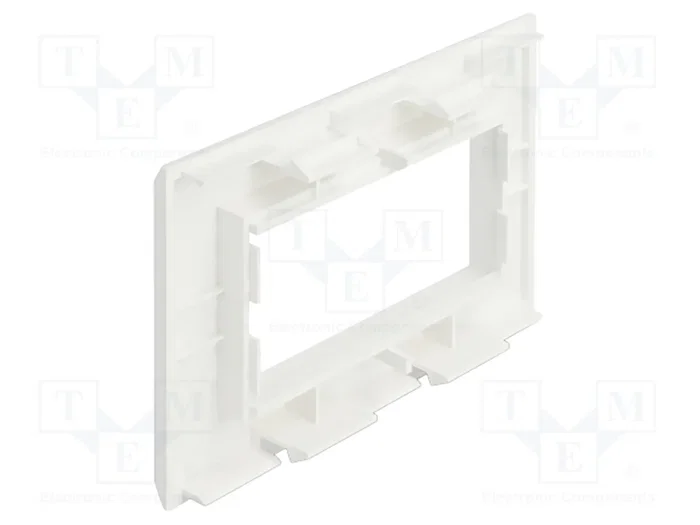 DeLOCK Easy 45 Porta-módulos para Canal de Instalación 130 x 80 mm Blanco DeLOCK Easy 45 Porta-módulos para Canal de Instalación 130 x 80 mm Blanco