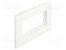 DeLOCK Easy 45 Porta-módulos para Canal de Instalación 130 x 80 mm Blanco