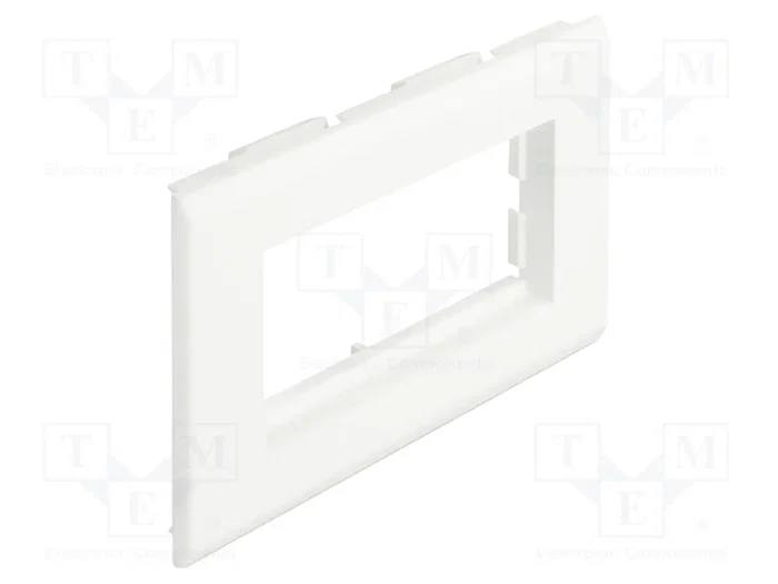 DeLOCK Easy 45 Porta-módulos para Canal de Instalación 130 x 80 mm Blanco DeLOCK Easy 45 Porta-módulos para Canal de Instalación 130 x 80 mm Blanco