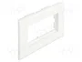 DeLOCK Easy 45 Porta-módulos para Canal de Instalación 130 x 80 mm Blanco