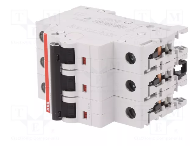 ABB S200 Interruptor Magnetotérmico 3 Polos 2A 6kA