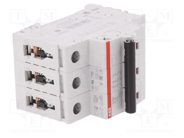ABB S200 Interruptor Magnetotérmico 3 Polos 2A 6kA
