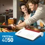 AVM FRITZ!Box 4050 Router Wi-Fi 6 Mesh Doble Banda Blanco y Rojo