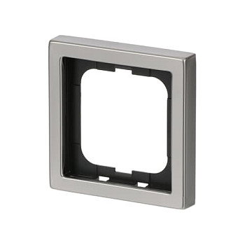 BUSCH-JAEGER 1721-866K Placa de pared de 1 posición en acero inoxidable