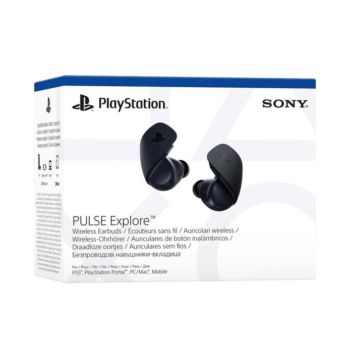 Sony Auriculares Pulse 3D Inalámbricos Midnight Black para PS5 PC Mac PlayStation Portal Dispositivos Móviles