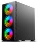 Savio Prime X1 Caja PC ATX Mid-Tower Cristal Templado 4 Ventiladores ARGB 120mm