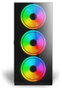 Savio Prime X1 Caja PC ATX Mid-Tower Cristal Templado 4 Ventiladores ARGB 120mm