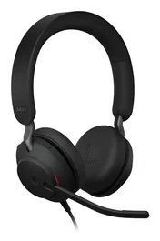 Jabra Evolve2 40 SE Auriculares Alámbricos Diadema USB Type-C / USB Type-A para Llamadas y Música Negro