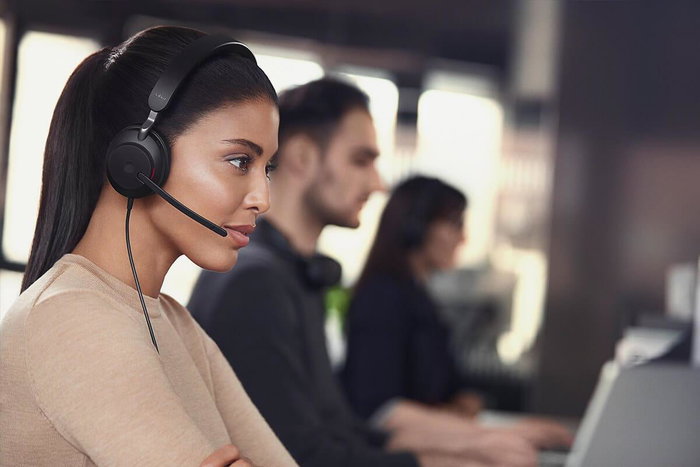Jabra Evolve2 40 SE USB C/A UC Stereo Negro