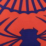 Cerdá Poncho de Microfibra Spiderman Marvel Rojo