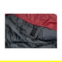 High Peak Schlafsack TR 300 Saco de Dormir 3 Estaciones para Mochilero, Rango de Confort 5 °C, Dimensiones 55-85 cm * 2300 mm, Poliéster, Color Gris y Rojo