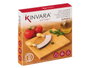 Kinvara Set Tabla Cortador Doble Hoja 20 x 20 x 1,5 cm Bambú y Acero Inoxidable (Set de 12)