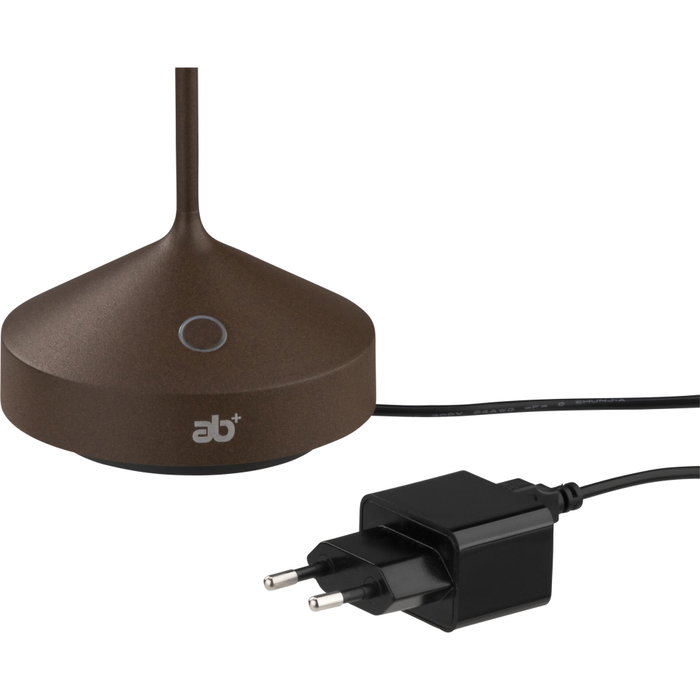 ab+ by Abert Tempo Lámpara de mesa portátil Corten