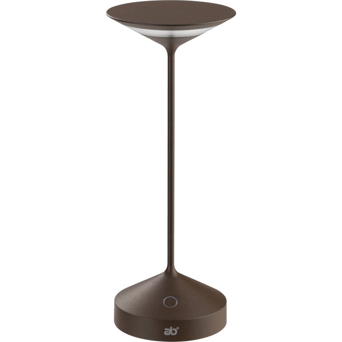 ab+ by Abert Tempo Lámpara de mesa portátil Corten
