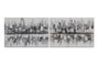 DKD Home Decor Cuadro Lienzo Ciudad Abstracto 2 Surtido (120x80x2,8 cm)