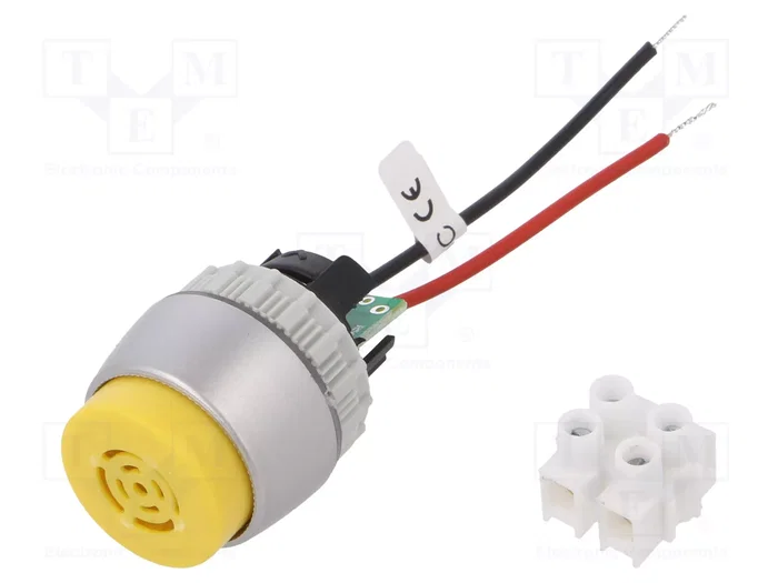 SPAMEL ST22 Señalizador acústico 24VDC Ø22mm SPAMEL ST22 Señalizador acústico 24VDC Ø22mm