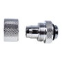 Alphacool K Alphacool Eiszapfen Anschluss gerade G1/4 Zoll AG auf 13/10mm - chrome silber