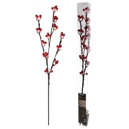 GSC Evolution Rama decorativa LED de bayas rojas 0,75M Luz cálida
