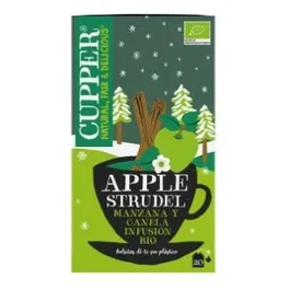 CUPPER Infusión Apple Strudel Hibisco 20Bolsi Bio Vegan