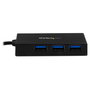 StarTech.com Hub USB 3.2 Gen 1 de 4 Puertos USB-A con USB-C Negro HB30C4AFS