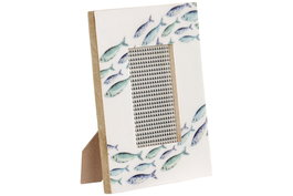DKD Home Decor Marco de Fotos 10x15 Peces Mango y Cristal